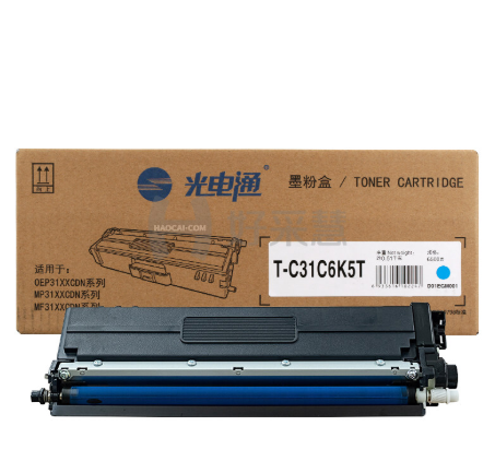光電通/TOEC T-C31C6K5T 粉盒 青色（適用于OEP3110/3112/3115CDN、MP3100/3104/3105CDN打印機(jī))（支）
