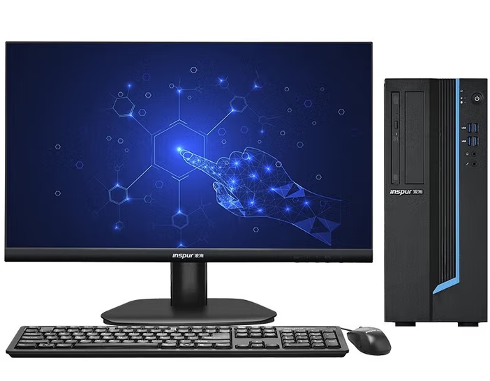浪潮/INSPUR CE520F 臺(tái)式計(jì)算機(jī) CPU:FTD2000(8核)，主頻:2.3Ghz  內(nèi)存:8GB